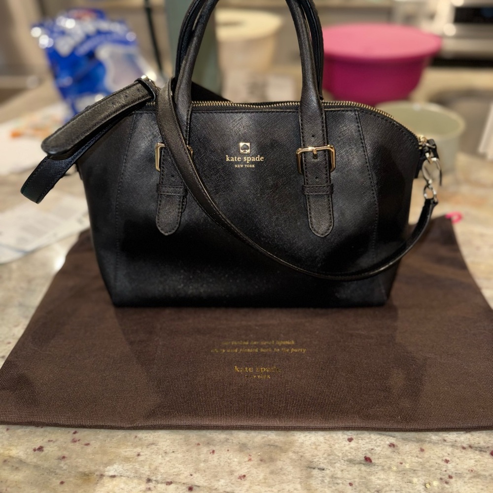 Kate Spade Black Satchel Bag